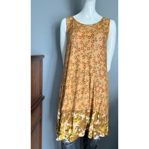LOGO layers : Floral tunic tank